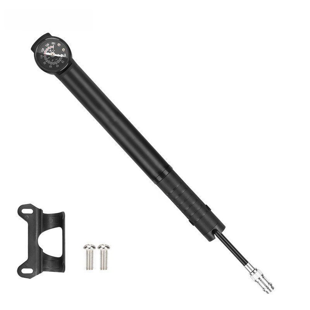 Bike Pump Frame Mount - Lightweight Dual Cylinder Bike Pump 160