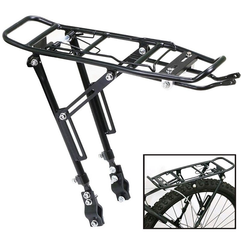 Cycling Commuter Bag - 1PC Alloy Rear Bicycle Rack Carrier