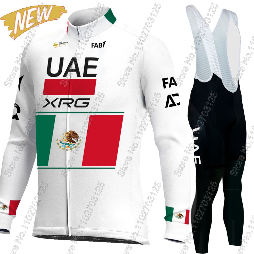 Cycling Commuter Pants - UAE Team Cycling 2026 Mexico Jersey