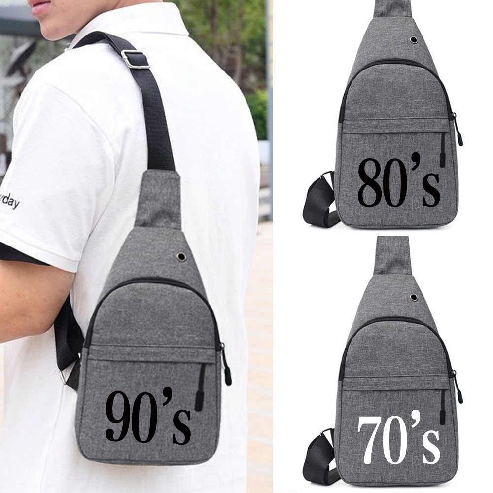 Cycling Commuter Bag - Single Shoulder Men Chest Bags Cycling