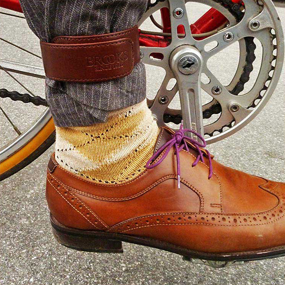 Cycling Commute Pants - Brooks Commuter Cycling Leg Strap Bike