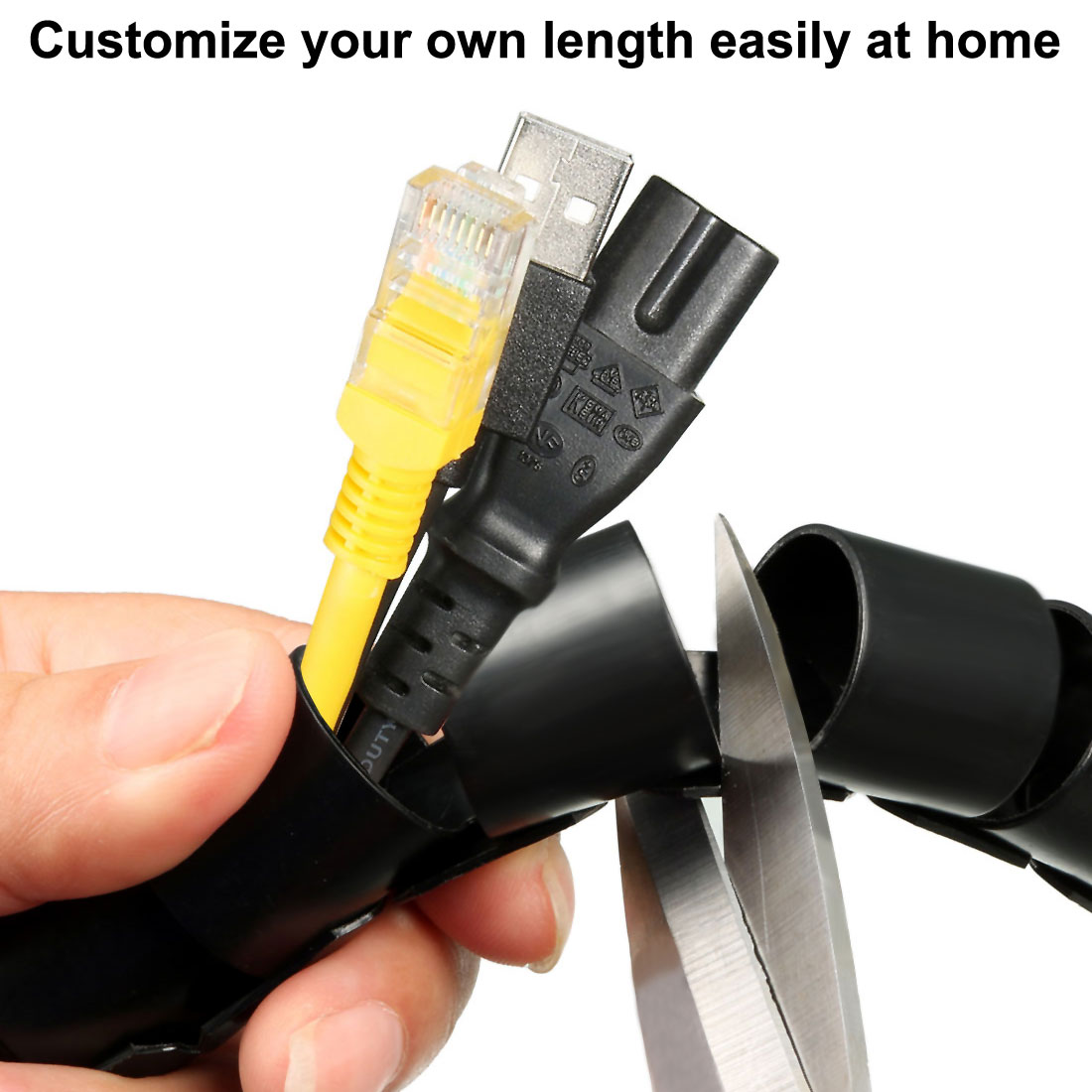 Flexible Spiral Cable Organize - Cable Lock Flexible recension och pris
