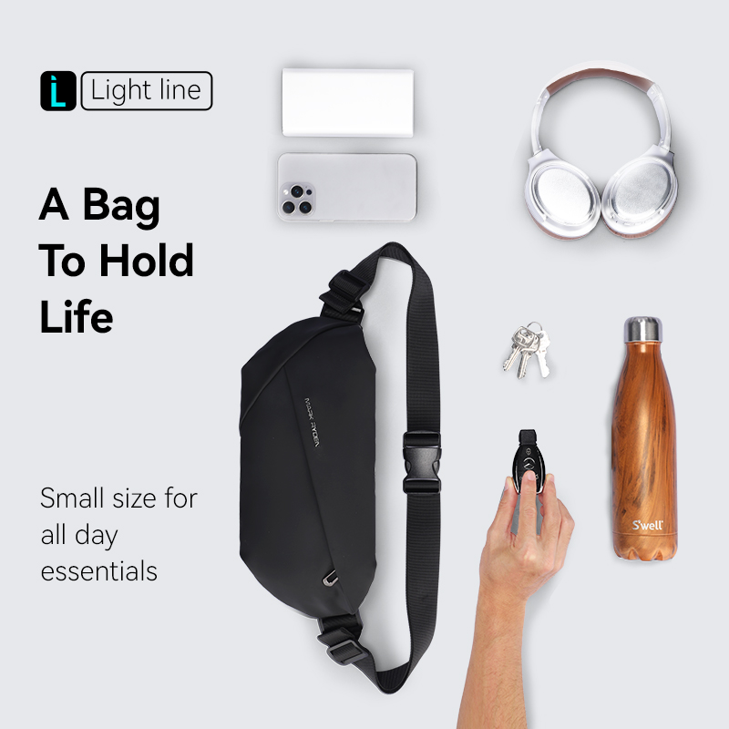 MARK RYDEN Men Crossbody Sling - Cycling Commuter Bag recension och pris