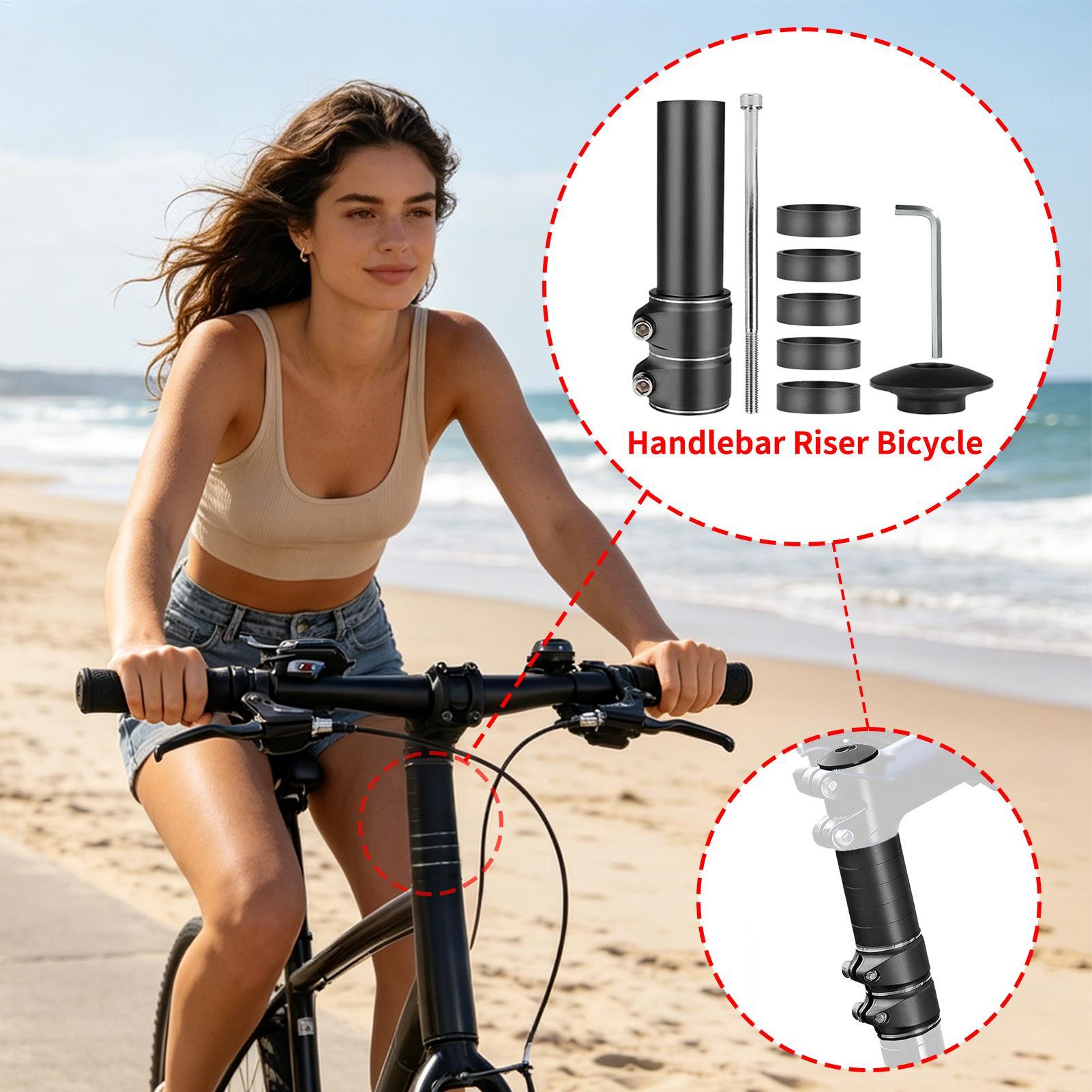 Handlebar Risers Adjustable Al - Cycling In City recension och pris