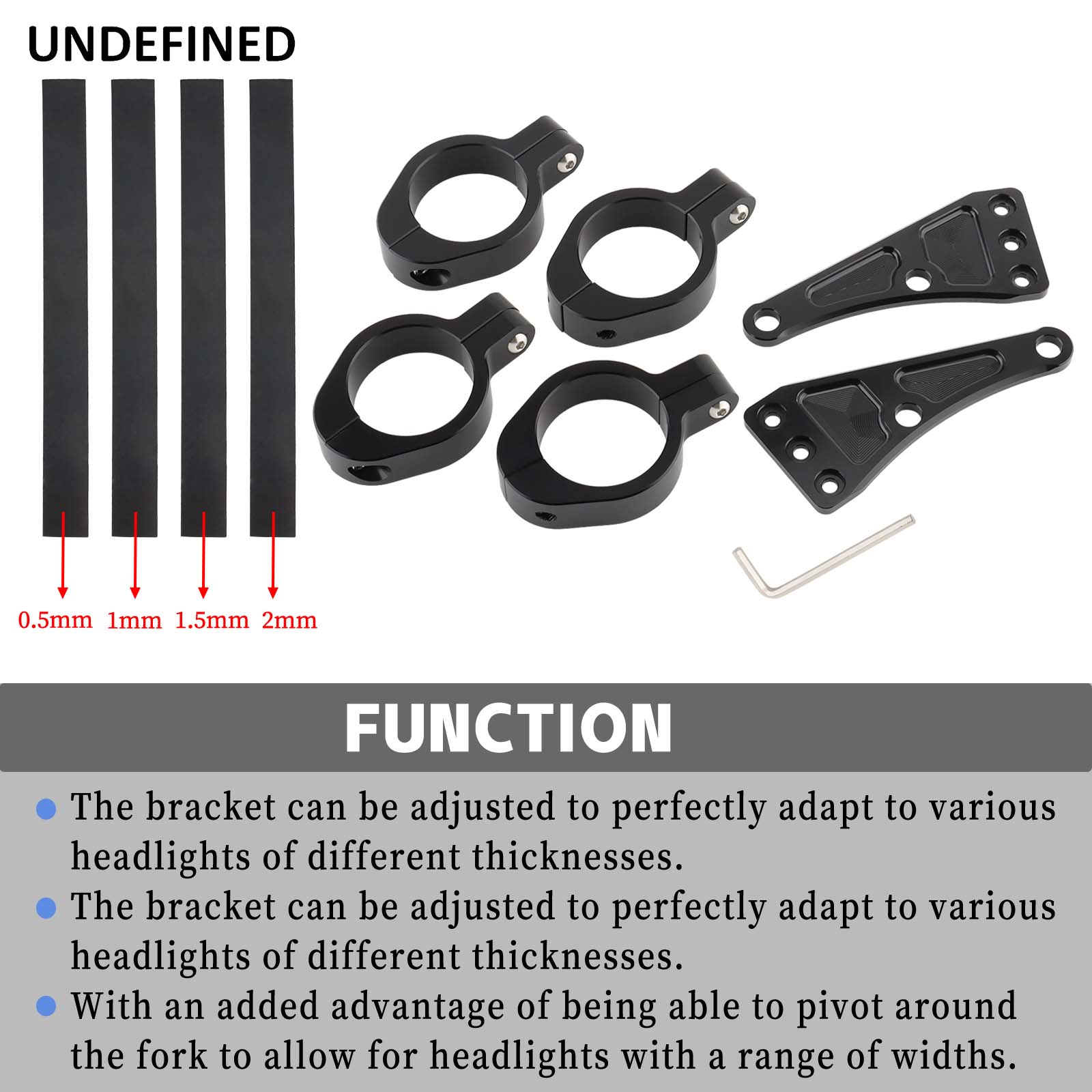 33mm-58mm Headlight Bracket Mo - Cycling In City recension och pris