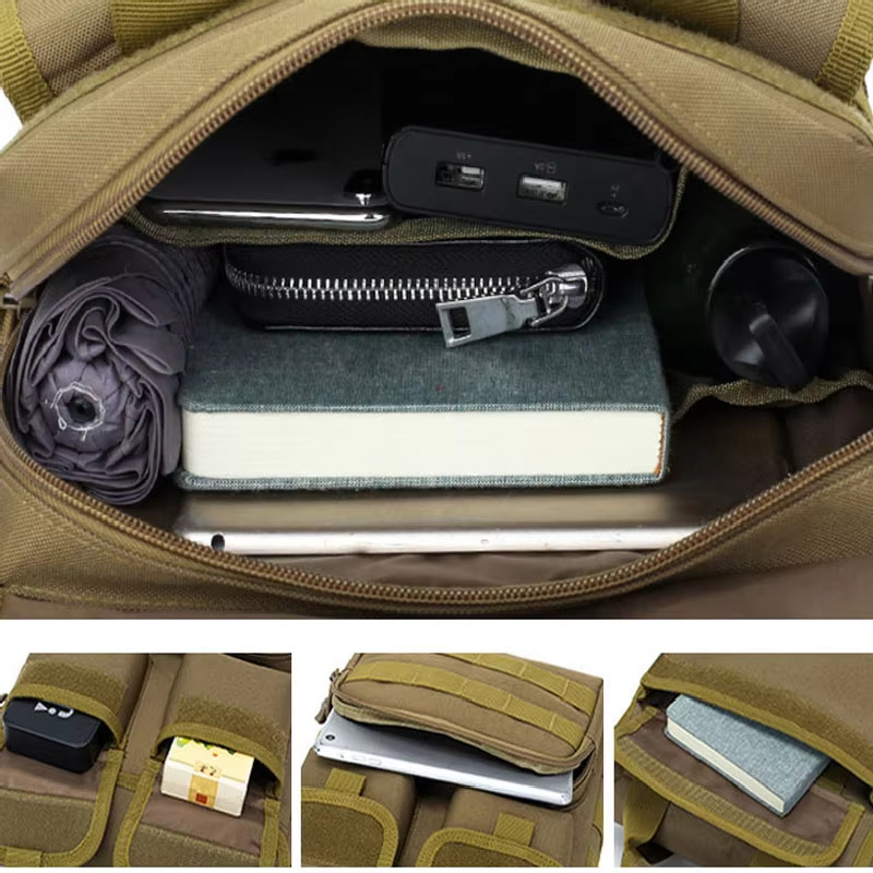 Tactical Men Shoulder Bag Outd - Cycling Commuter Bag recension och pris