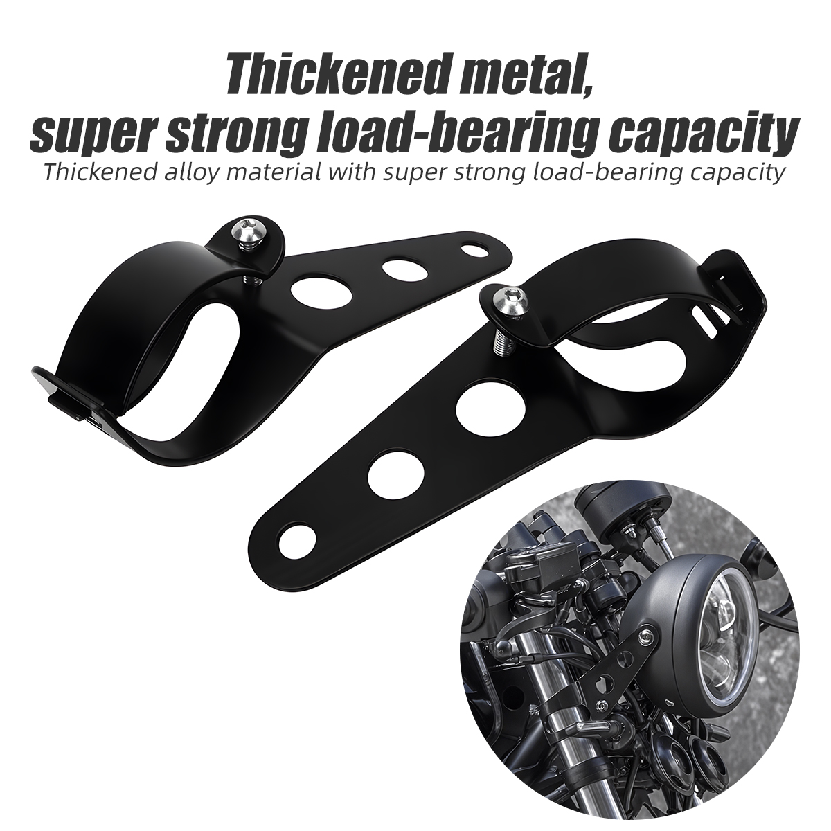 Universal Motorcycle Headlight - Cycling In City recension och pris