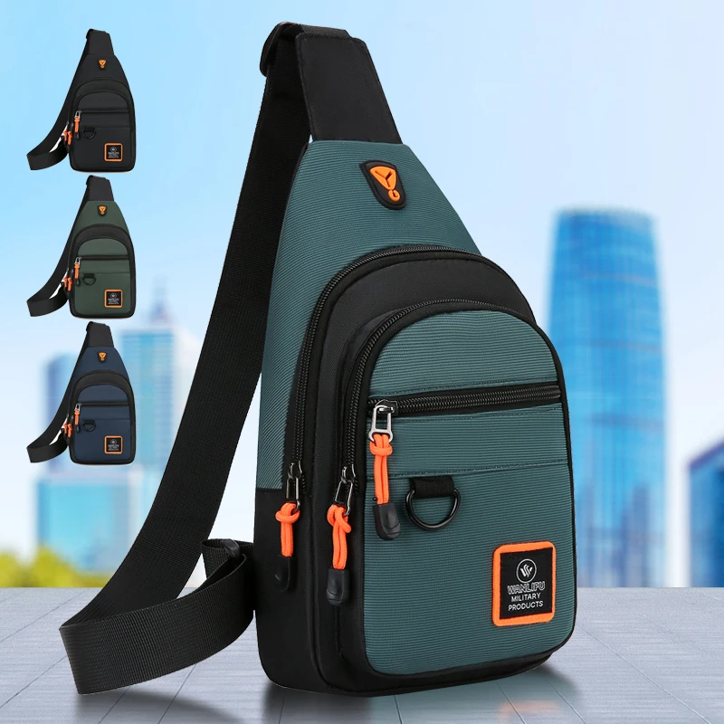 NEW Men's Chest Bag Men's Leis - Cycling Commute Backpack recension och pris