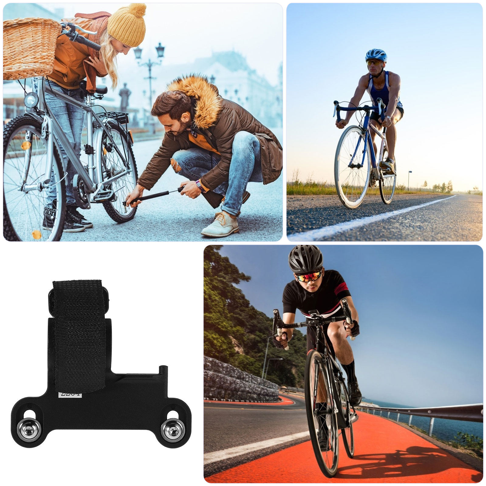 Compact Bike Pump Holder Nylon - Bike Pump Frame Mount recension och pris