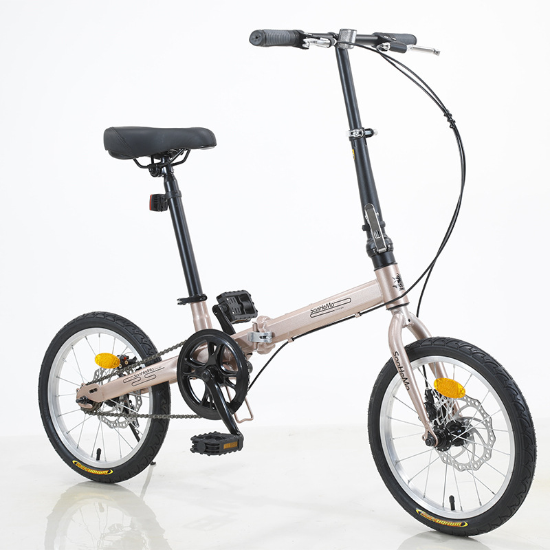 Sanhema 16 Inch Folding Bicycl - Cycling Commute Gear recension och pris
