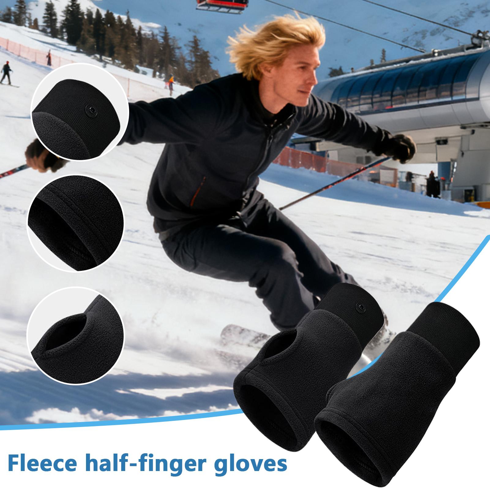 Half Finger Gloves Windproof C - Waterproof Cycling Commute recension och pris