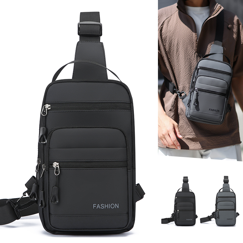 Chest Bag for Men Water Repell - Cycling Commuter Bag recension och pris