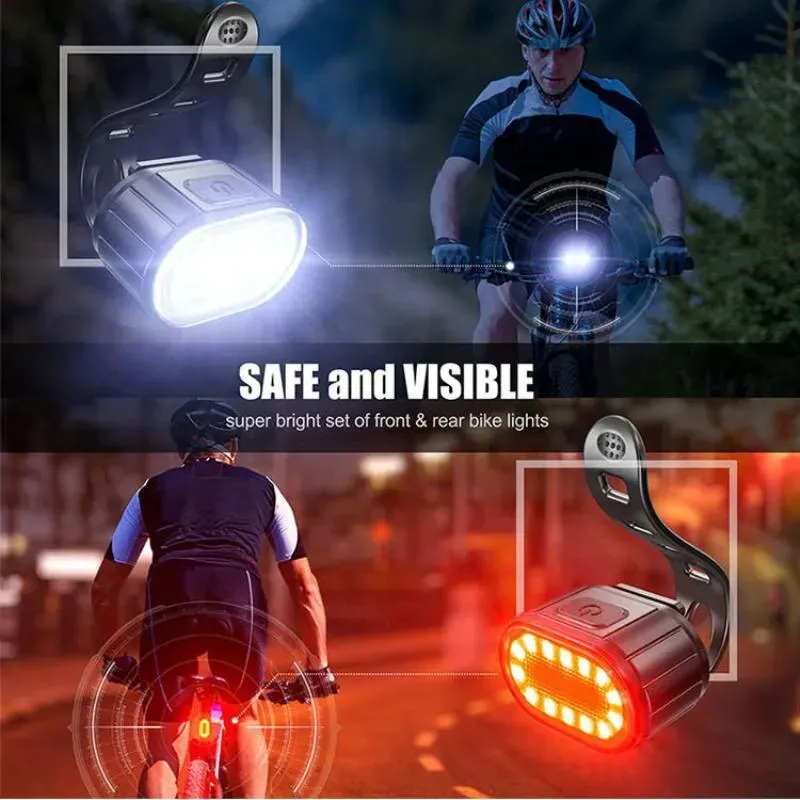 Front Rear Bike Lights Recharg - Bike Light Front Rear recension och pris