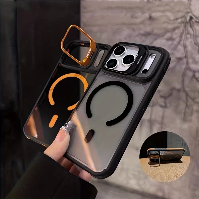 Luxury Matte Clear Back Magnet - Kickstand Adjustable recension och pris