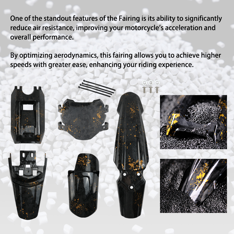 LINGQI Front Rear Mudguard Pit - Bike Light Front Rear recension och pris
