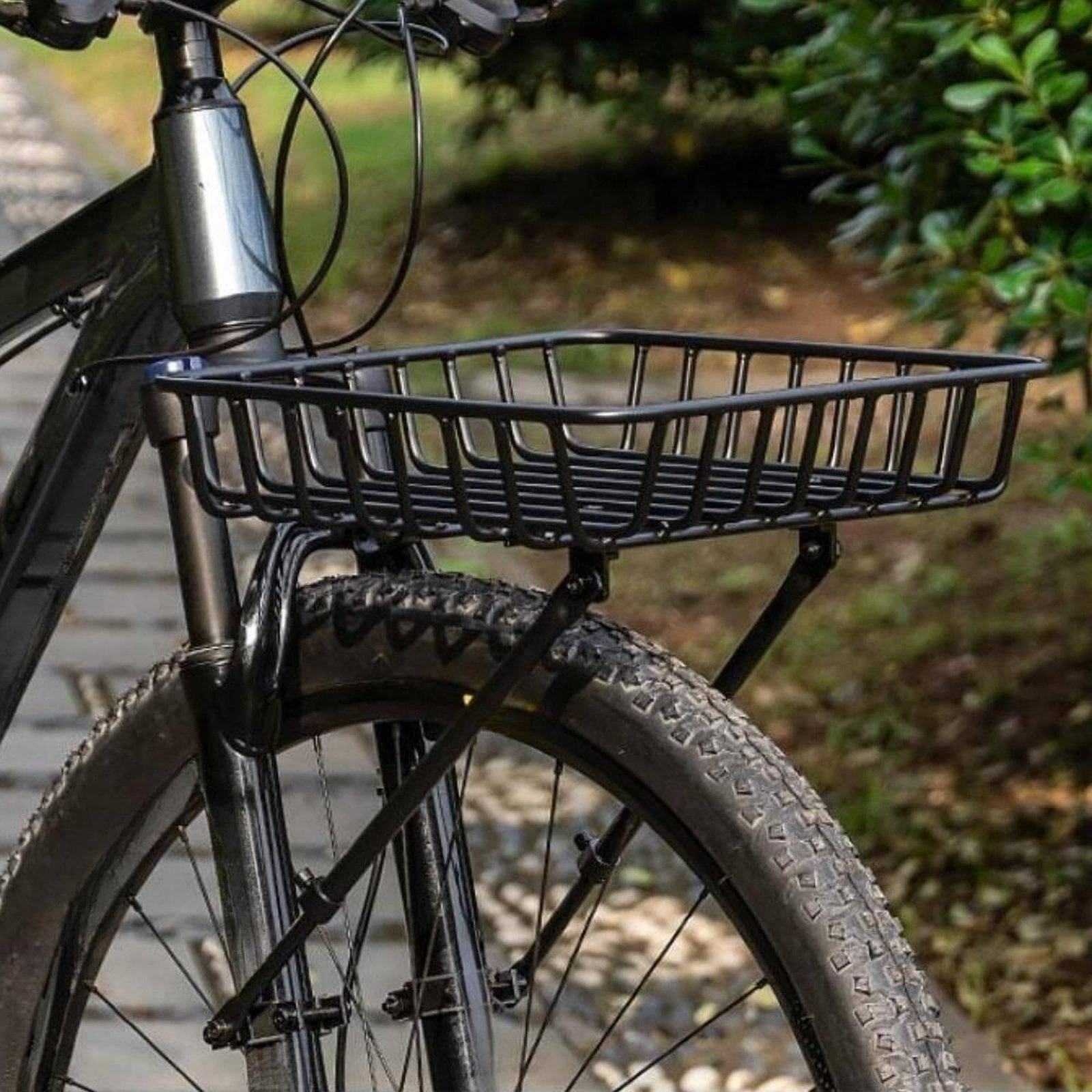 Aluminum Front Basket Lightwei - Cycling Commute Gear recension och pris