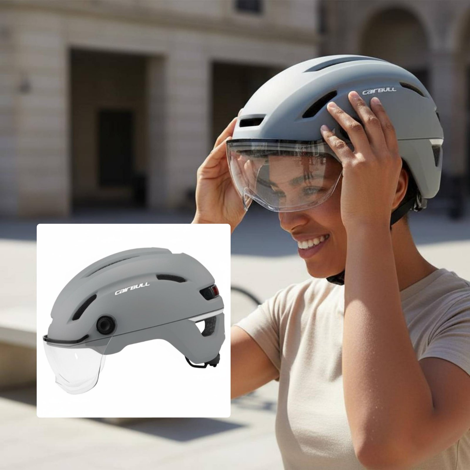 Electric Bicycle Commuter Helm - Cycling In City recension och pris