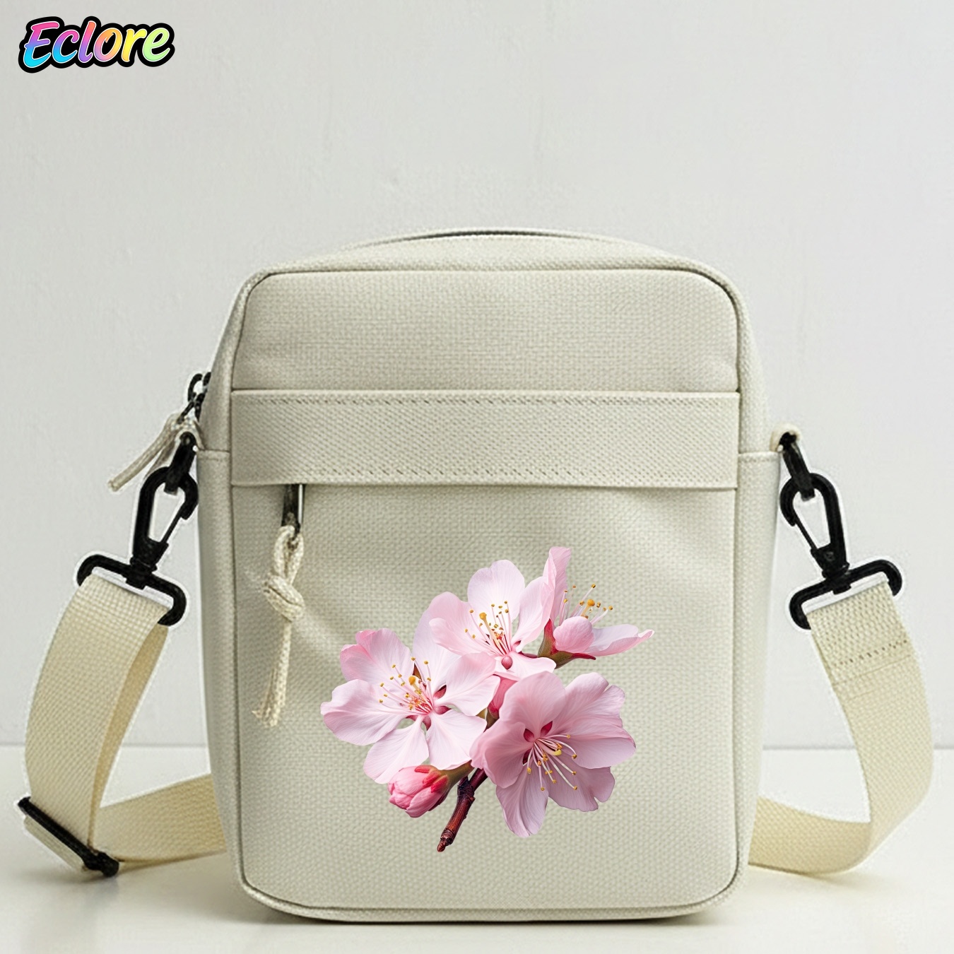 Sakura Floral Print Shoulder B - Cycling Commuter Bag recension och pris