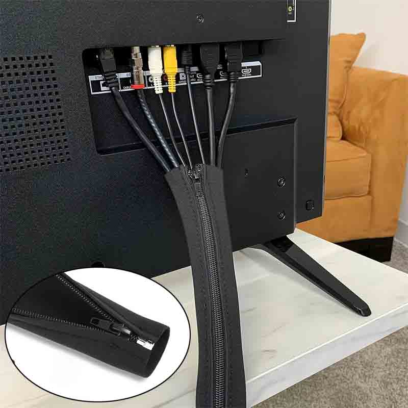 1/2/4 PCS Flexible Cable Manag - Cable Lock Flexible recension och pris