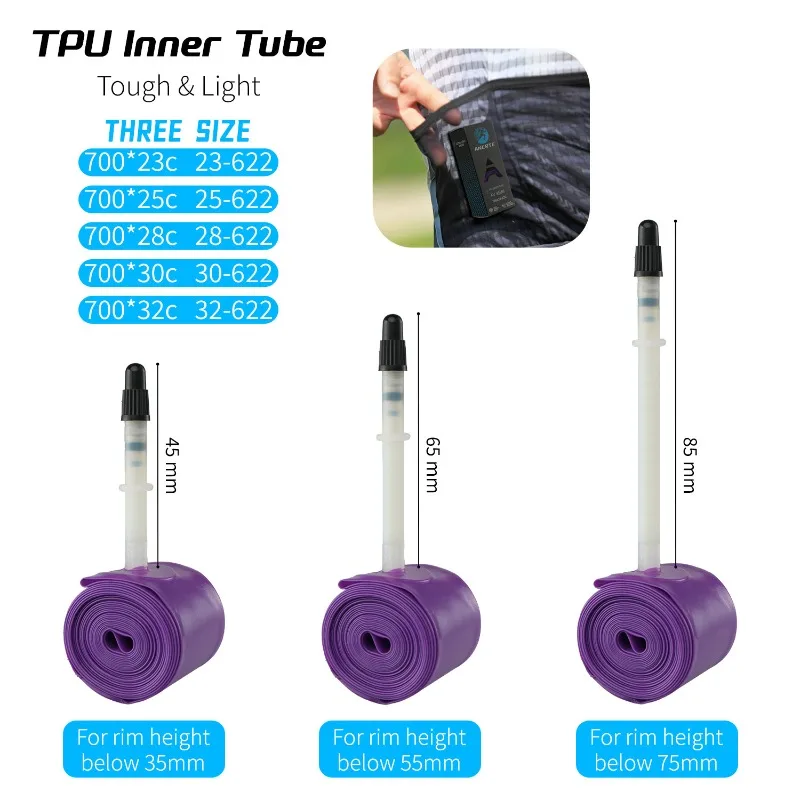 NPY Road Bicycle TPU Inner Tub - Inner Tube 700C recension och pris
