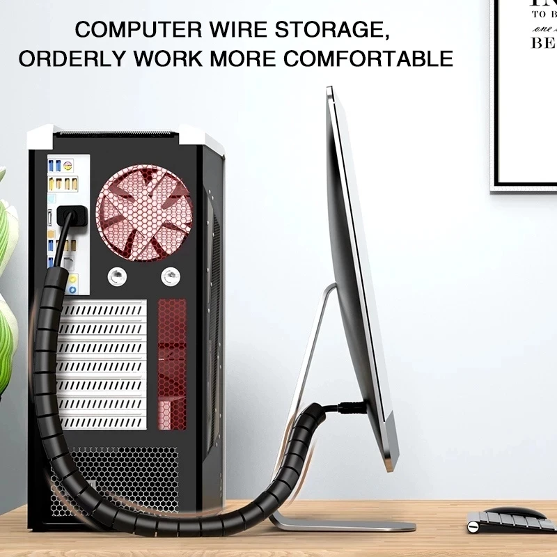 2M/1M Flexible Spiral Cable Wi - Cable Lock Flexible recension och pris