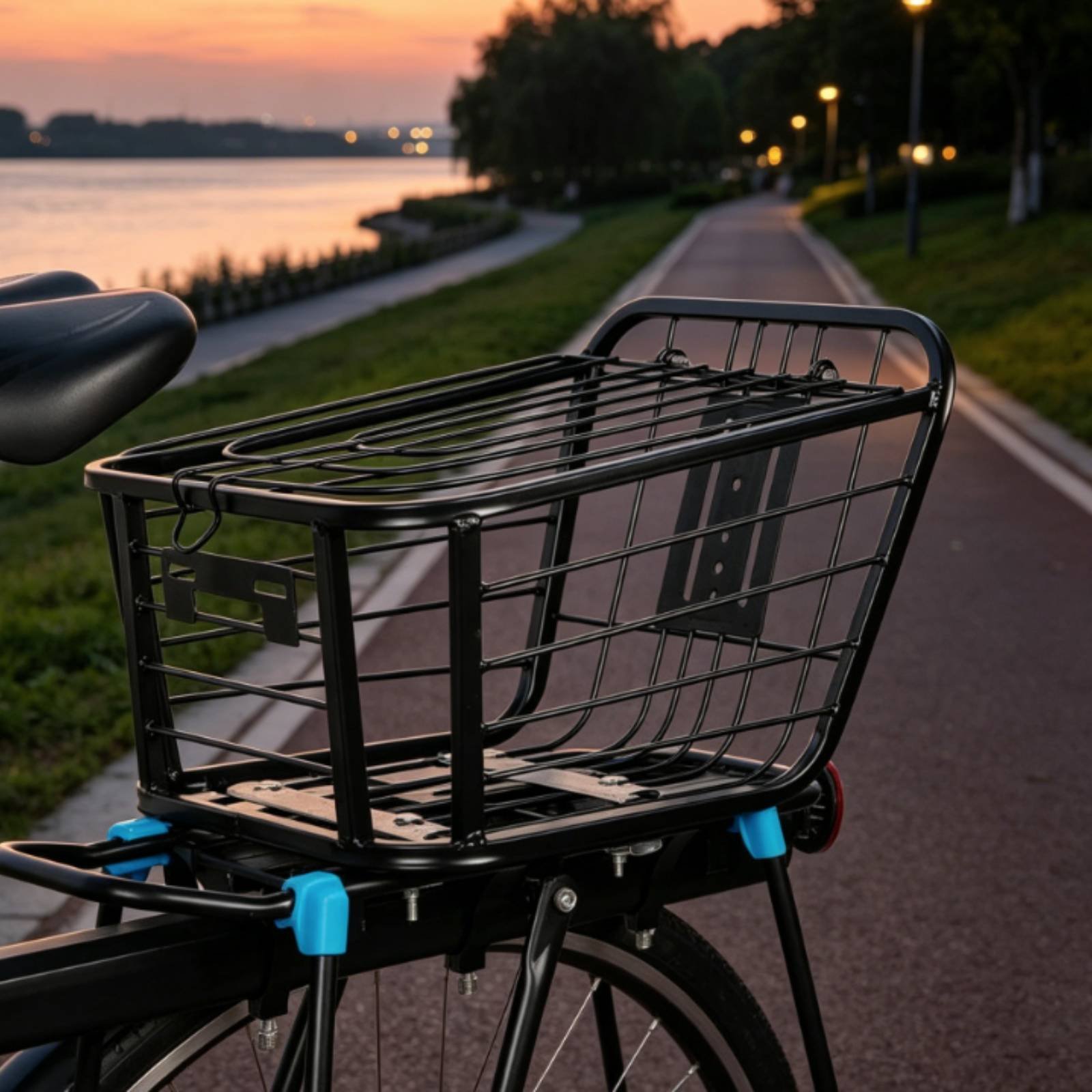 Folding Rear Bike Basket Folda - Cycling Commute Gear recension och pris