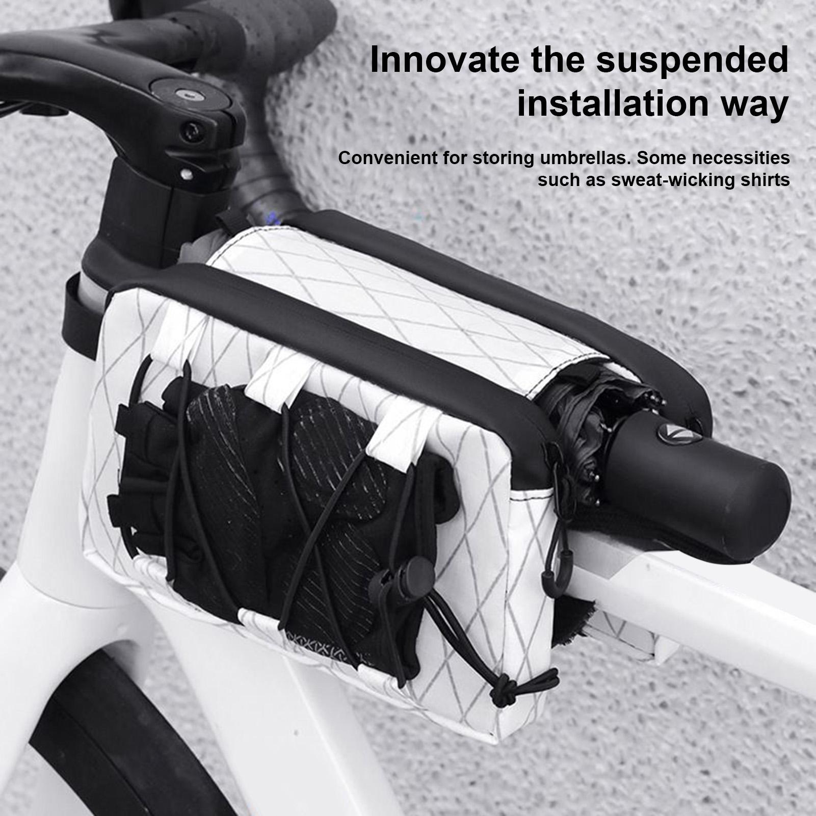 Bike Top Tube Bag Bicycle Fram - Cycling Commute Gear recension och pris