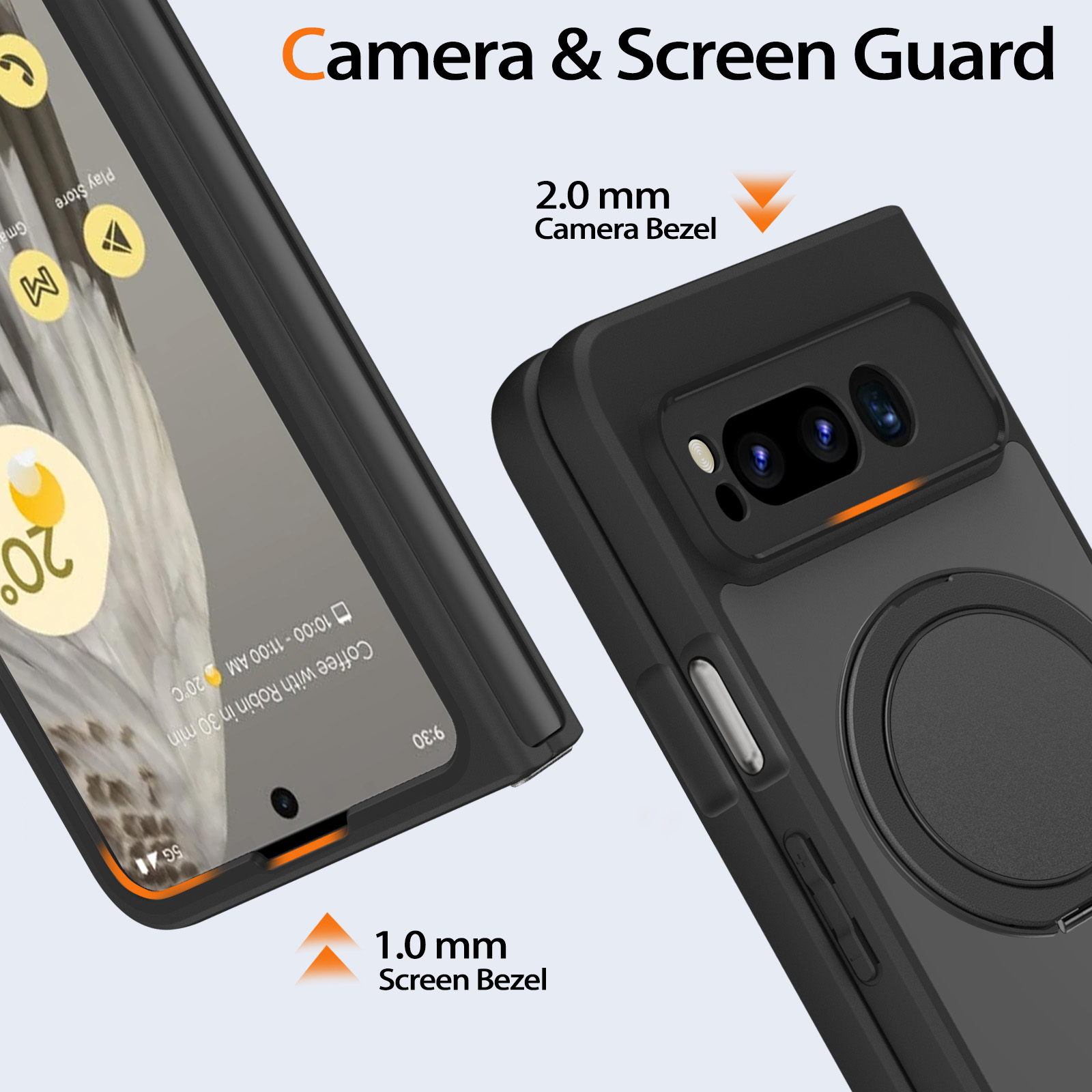 For Google Pixel Fold Case Mag - Kickstand Adjustable recension och pris