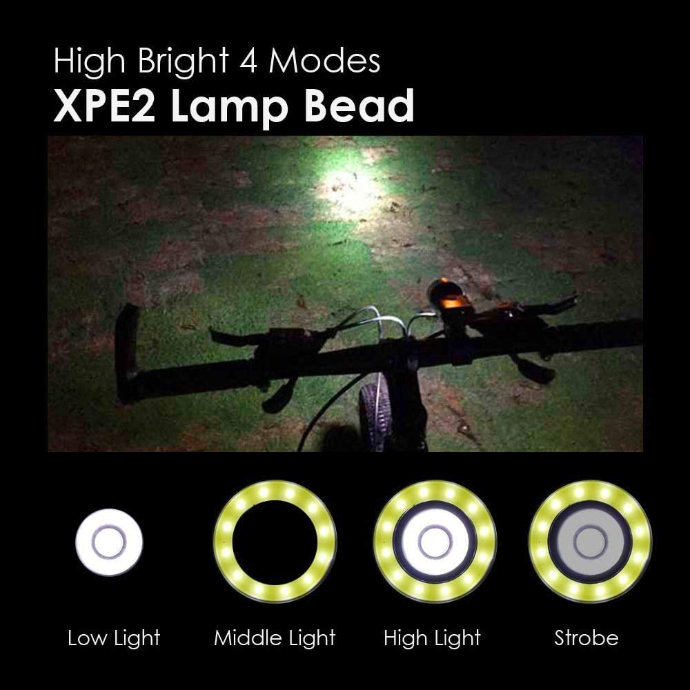 LED Waterproof Rechargeable Bi - Cycling Commute Gear recension och pris