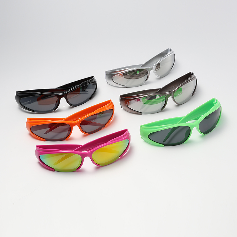 Protective Glasses Y2K Silver  - Cycling In City recension och pris