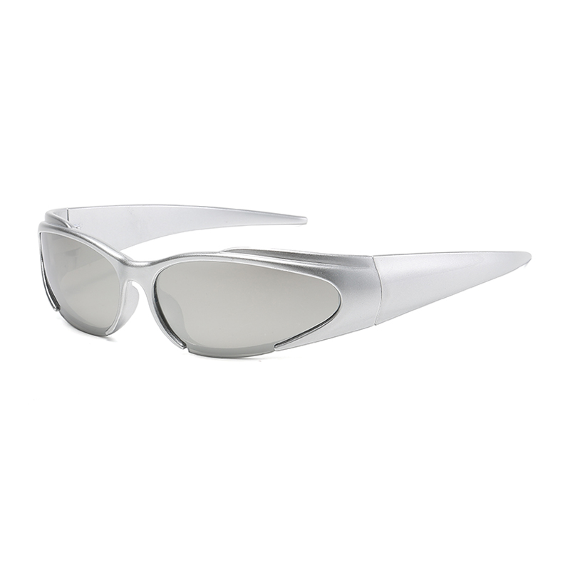 Protective Glasses Y2K Silver  - Cycling In City recension och pris