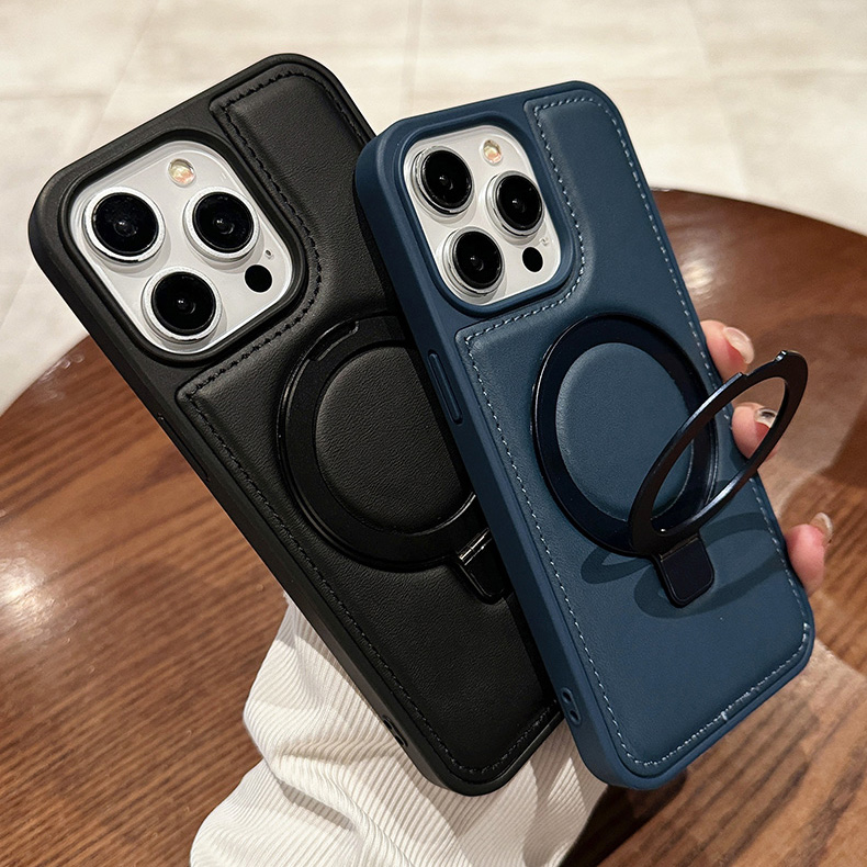 PU Leather Magnetic Case for A - Kickstand Adjustable recension och pris