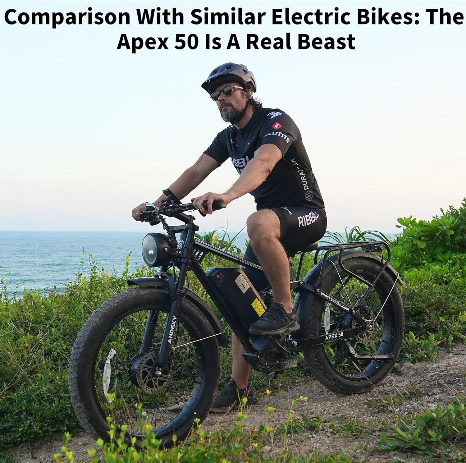 ANDSKY Apex50 AWD Electric Bik - Bike Pump Frame Mount recension och pris