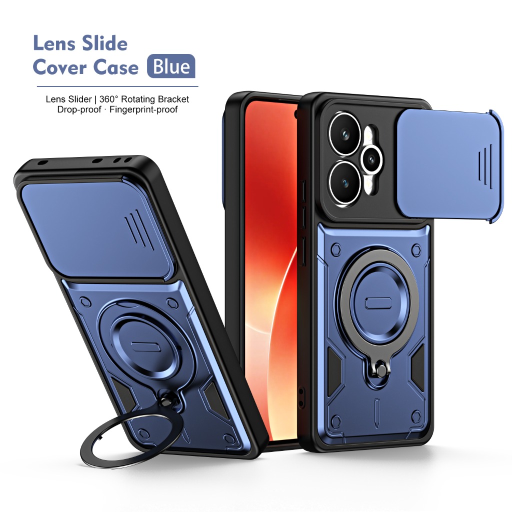 Armor Shockproof Phone Case wi - Kickstand Adjustable recension och pris