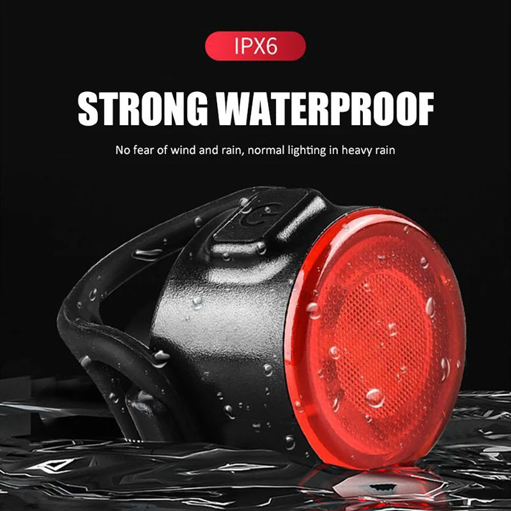 USB Rechargeable Waterproof LE - Bike Light Front Rear recension och pris
