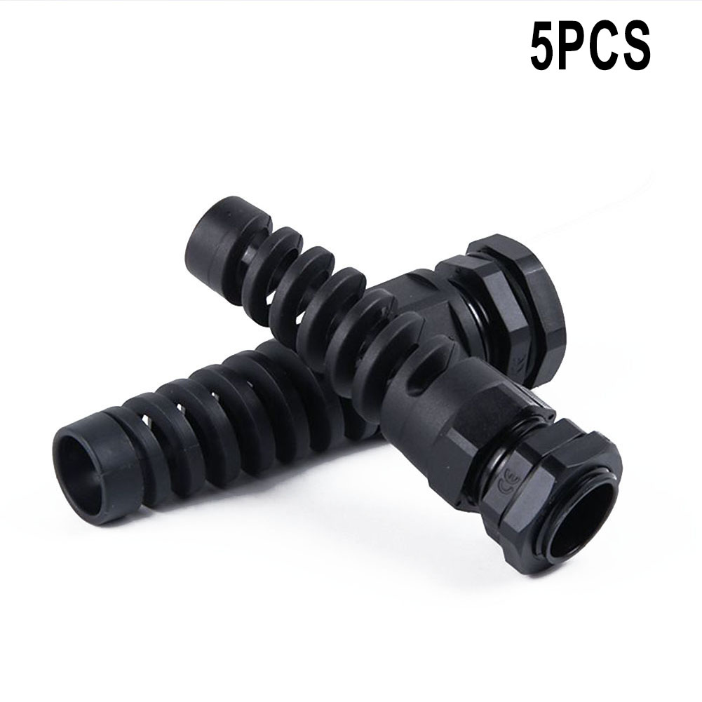5pc PG7/PG9 M16/PG11 Soft Thre - Cable Lock Flexible recension och pris